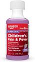 Amazon Basic Care Children's Acetaminophen, 160 mg per 5 mL, Grape Flavor, 4 fl oz (Pack of 1)