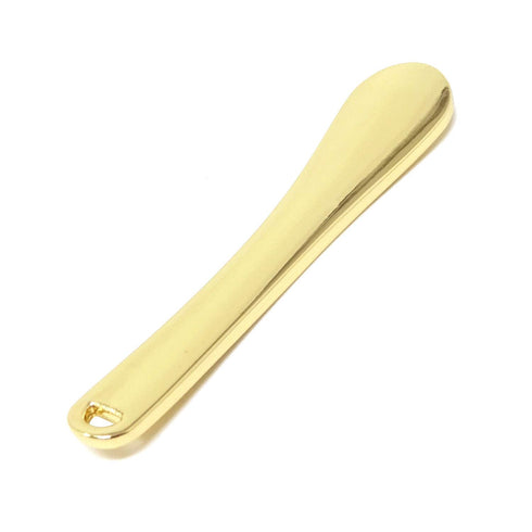 Honbay 6PCS Mini Zinc Alloy Makeup Spatula, Cosmetic Facial Cream Spoon for Mixing Makeup