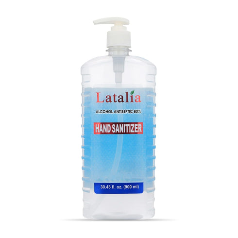 Pack 2 (900ml, 30 oz) Latalia Hand Sanitizer - off Travel Hand Sanitizers - Unscented Mini Clean Scent Non-Drying