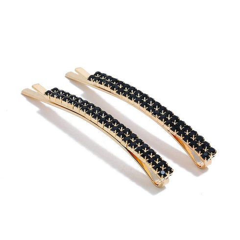 Women's Hair Clip, 10pcs Rhinestone Bobby Pins Metal Crystal Hair Decoration for Ladies and Girls