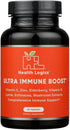 Fortify! Capsules with Vitamin C, Zinc, Elderberry - 60 Veggie Caps | Powerful Antioxidant Immune Support, Vitamin D,