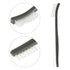 OriGlam Mini Wire Brush Set, Handy Steel/Nylon/Brass Brush for Cleaning Paint, Dirt, Welding Slag, Rust