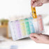 Organizer,28 7 Pill Compartments Portable Travel Pill Organizer Medicine Box Day Pill Box Vitamin Case Moisture-Proof