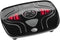 Homedics Heated Vibration Foot Massager Machine, Soothing Heat with Multi-Point Sensations & Toe-Touch Control