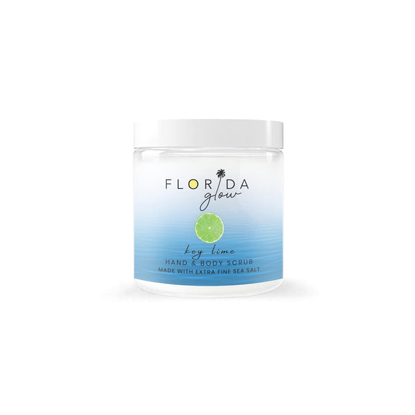 Sea Salt Body Scrub by Florida Suncare - Ocean Salt Polish with Marine Algae, 12.1 oz