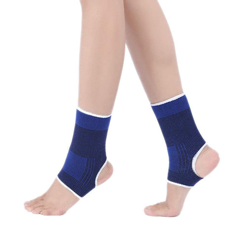 Luwint Kid Compression Ankle Brace, Knitted Ankle Sleeve Sock Support for Sprains, Arthritis, Running Fitness, 1 Pair