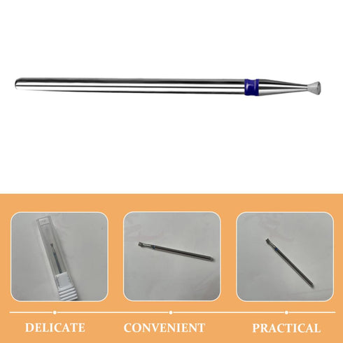 NOLITOY Cuticle Nail Drill Bits, Fingernail Trimming Grinding Head, Cuticle Care Tools for Dead Skin Removal