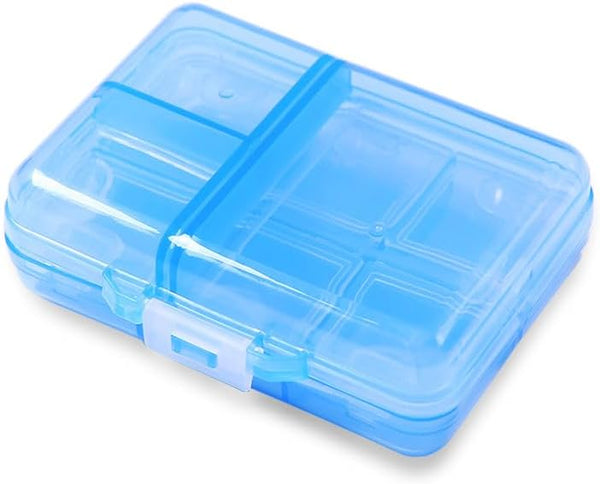 Wopanxye Travel Medicine Pill Organizer, Daily Pill Box Purse Pocket, Weekly AM PM