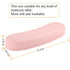 Manicure hand Rest Cushion Pillow Pad, Nail Polish Hand Cushion Pillow, Manicure Table Portable Nail Table Hand Cushion, Nail Art Tools Hand Cushion, Nail SPA Salon Home DIY Nail Tech (Pink)