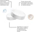 TIMLIFE 24 Ice Machine Cleaner Maker Descaler - Clean Tablets for Ice Machine, Compatible with Opal, Kitchenaid, Helps