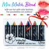 Pack of 6 Magic Kiss Color Changing Matte Lipstick Set, Long Lasting Moisturizer with Aloe Vera