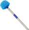Cobweb Duster with Extension Pole, Medium Stiff Bristles Head & 6-Feet Stainless Steel Pole for Indoor Outdoor Cleaning