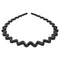 Wavy Headbands, Plastic Skinny Thin Non-Slip Flexible Hair Bands, Simple Hoops Hair Accessories for Women and Men