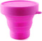 Collapsible Silicone Foldable Sterilizing Cup Set for Feminine softcups Menstrual Cups Storing