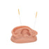3B Scientific N15/1R SKINlike Silicone Right Acupuncture Ear Model, 3.7" x 2.4" x 1.6"