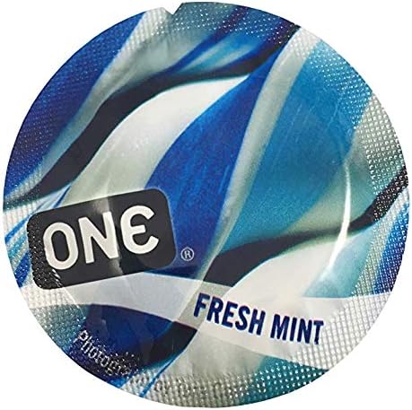 ONE 12 Count Flavor Waves Flavored Lubricated Latex Condoms with Silver Pocket Case