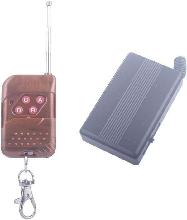 Mangood Mini Remote Control Vibrator Reminder 4 Times Vibrations Wireless Remote Vibrator Reminders