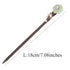 Wooden Hair Pins 7.08" Chinese Hair Sticks for Long Hair Buns (D)
