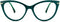 Zeelool Stylish TR90 Cat Eye Blue Light Blocking Glasses - Computer Gaming Eyewear for Women, Pablo OX017894