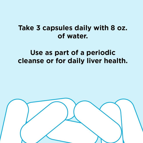 nbpure Liver Fend Liver Detox and Cleanse - Milk Thistle and Liver Support Supplement, 90 Count