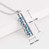 Essential Oil Necklace for Women, 316L Stainless Steel Aromatherapy Pendant Diffuser Jewelry Gift for Men Women