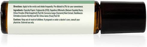 Plant Therapy Crave Control Essential Oil Blend - Pre-Dilute Roll-On 10 mL, 100% Pure