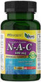 America Medic & Science NAC 600mg – NAC Supplement for Lung Health, Immune Support, Liver Support, 60 Capsules (Pack of