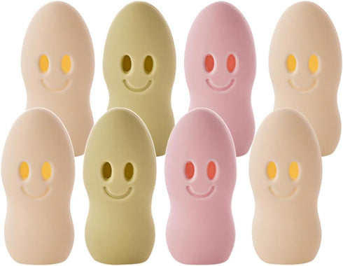 Travel Toothbrush Head Cover Case for Kids, Silicone Protector Cap, Dustproof Toothbrush Protect Case (Set of 8)