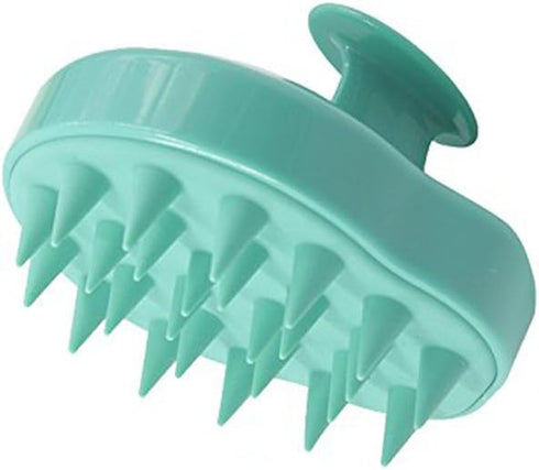 See You Always Hair Scalp Massager Shampoo Brush - Green Silicone Comb for Scalp Care Hair Wash