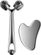DANGSHAN Gua Sha Facial Tools & Face Roller Set, Face Massager, Lymphatic