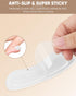 ONUEMP 6 Pairs Heel Pads for Shoes, Silicone Grips and Ball of Foot Cushions for Men Women, Pain Relief Inserts