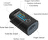 Wellue Fingertip Pulse Oximeter, Blood Oxygen Saturation Monitor with Batteries, Carry Bag & Lanyard for Wellness Use