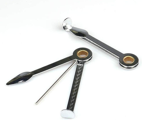 sansheng 6 Pack 3in1 Smoking Pipe Tool - Pipe Cleaning, Tamper, Tobacco Cleaner Tools