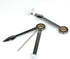 sansheng 6 Pack 3in1 Smoking Pipe Tool - Pipe Cleaning, Tamper, Tobacco Cleaner Tools