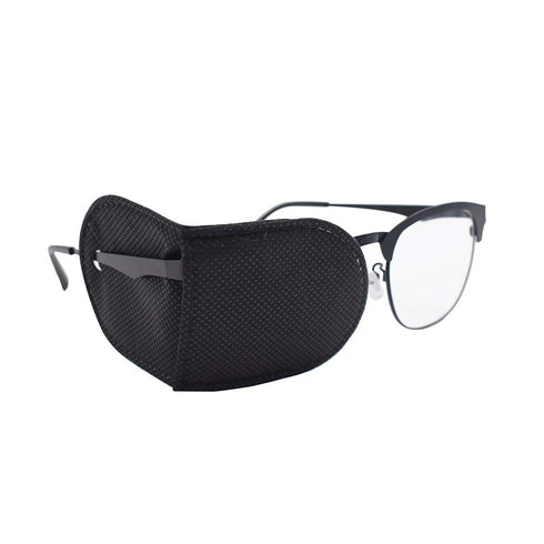 6pcs Eye Patches for Glasses - Large Size, Black