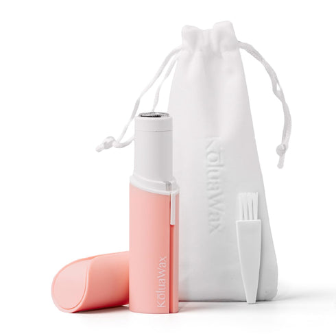KoluaWax Face Razor for Women, Gentle Nick-Free Facial Hair Removal Tool with Stainless Steel Blades