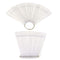 yueton 2 Set Total 100 Tips Transparent Fan-shaped Nail Art Tips Display, Polish Board Practice Sticks Tool