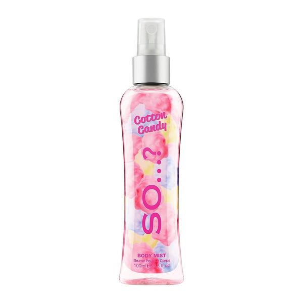 So…? Cotton Candy Body Mist Perfume for Women - Sweet Vanilla Perfume, 3.5 oz