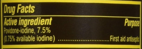 Betadine Skin Cleanser, 4 oz Antiseptic Hand Wash