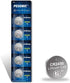 PGSONIC CR2450 3V Lithium Battery, 5pcs for Electronics