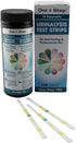One Step 10A Urine Test Strips, 100 Strip Tub for Men & Women, 10 in 1 Parameters for UTI Infection and Urinalysis
