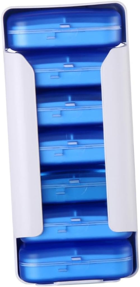 Portable Medicine Storage Case - Drawer Style Pill Organizer for Travel