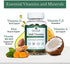 Salaam Nutritionals Adult Multivitamins, Vitamin Gummies for Women and Men, 90 Count, 2 Packs