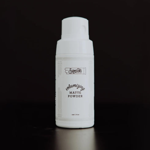 SAMSON'S HAIRCARE Volumizing Matte Powder, Natural Texture Enhancer, Easy to Use, 1.4 oz.