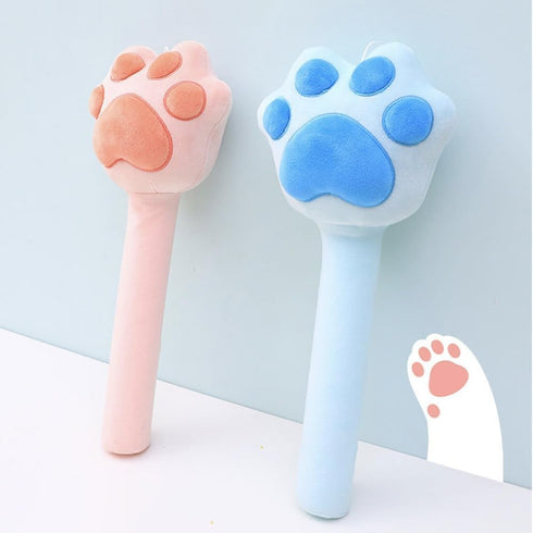 Wvklstgx Cat Paw Shaped Tapping Massager Stick Gentle Percussion for Back, Neck & Waist Fatigue Relief Funny Game Prop