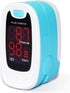 CONTEC LED CMS50M Pulse Oximeter, SpO2 and PR Value Waveform Blood Oxygen Monitor with Neck/Wrist Cord