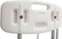 QJR 3 Bath Chair Comfortable Shower Chair Adjustable Handicap Shower Chair Seat Bench Blow Molding Plates Aluminium
