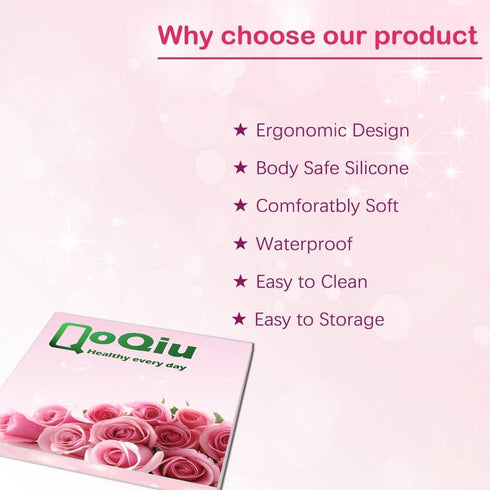 QoQiu 5-Pack Silicone Dilators for Pelvic Floor for Women with Fine Scales, Pelvic Wand MassagerPelvic Floor Muscle