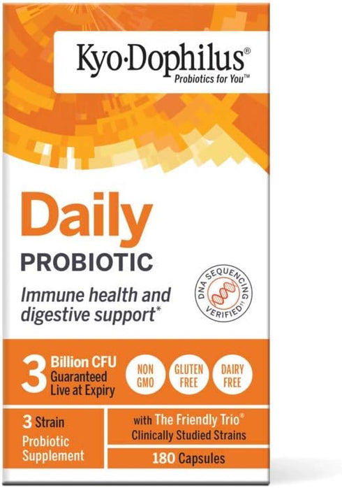 Daily Probiotic, Immune and Digestive Support, 180 Capsules