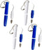 Dental Picks 4PCS, Portable Dental Tooth Picks, Teeth Stain Remover, Mini Travel Plaque and Tartar Remover